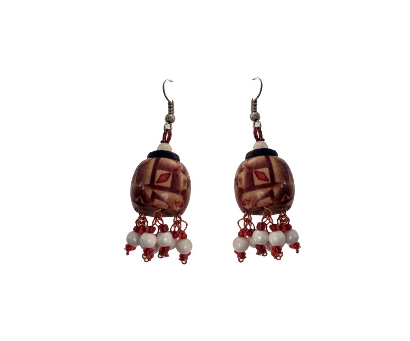 Seedy Beady Seed & Bead Crafted Earring